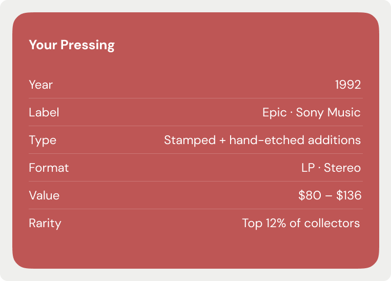 Exclusivity screen