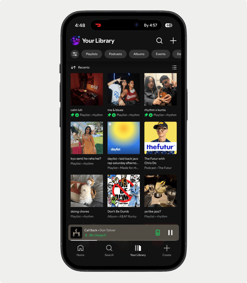 Vinyl Mode on phone